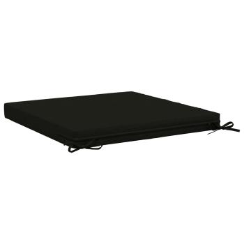 1-teiliges Sitzkissen SOEST 100 % Polyester Schwarz