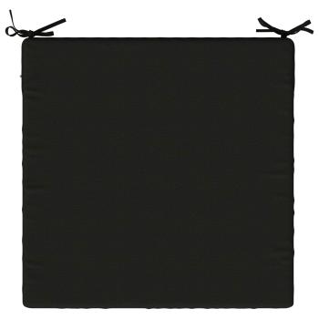 1-teiliges Sitzkissen SOEST 100 % Polyester Schwarz