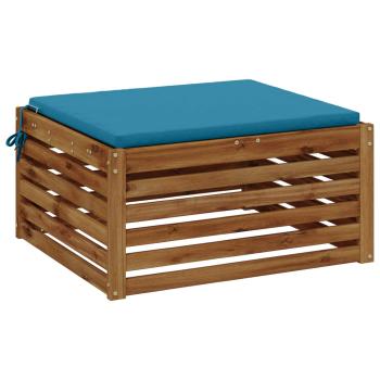 1-teiliges Sitzkissen SOEST 100 % Polyester Himmelblau