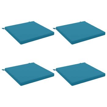 Sitzkissen SOEST 4 stk. 100 % Polyester Himmelblau