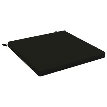 ARDEBO.de - 1-teiliges Sitzkissen SOEST 100 % Polyester Schwarz