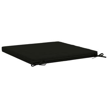 1-teiliges Sitzkissen SOEST 100 % Polyester Schwarz