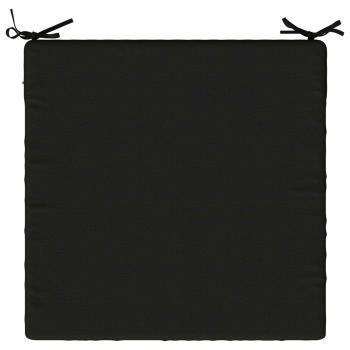 1-teiliges Sitzkissen SOEST 100 % Polyester Schwarz