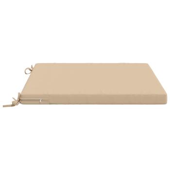 4-teilige Sitzkissen SOEST 4 stk. 100 % Polyester Creme