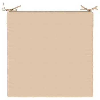 4-teilige Sitzkissen SOEST 4 stk. 100 % Polyester Creme