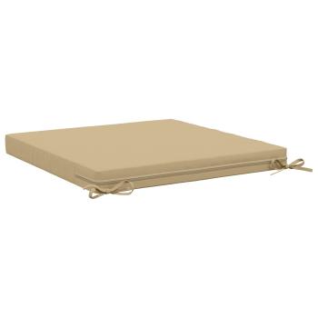 4-teilige Sitzkissen SOEST 4 stk. 100 % Polyester Beige