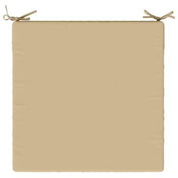 4-teilige Sitzkissen SOEST 4 stk. 100 % Polyester Beige