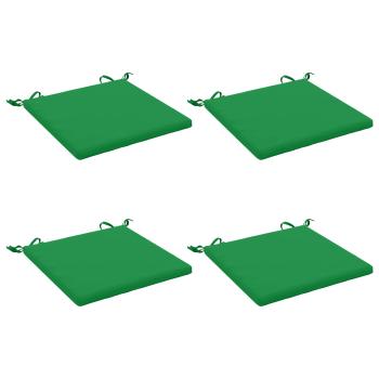 ARDEBO.de - 4-teilige Sitzkissen SOEST 4 stk. 100 % Polyester Grün