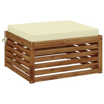 1-teiliges Sitzkissen SOEST 100 % Polyester Creme