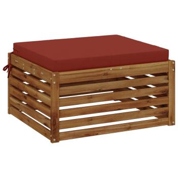 Sitzkissen SOEST 100 % Polyester Rot 70 x 70 x 7 cm