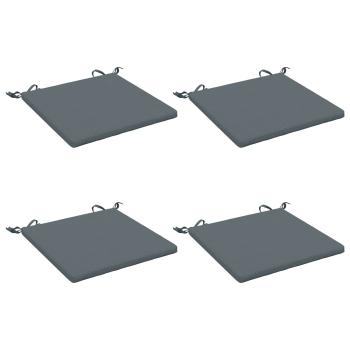 Sitzkissen SOEST 4 stk. 100 % Polyester Blau 40 x 40 x 3 cm