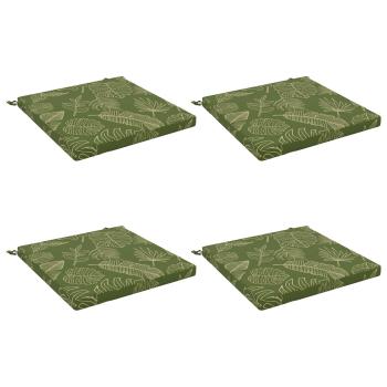 Sitzkissen SOEST 4 stk. 100 % Polyester Blattdesign
