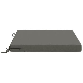 Sitzkissen SOEST 100 % Polyester Grau 80 x 80 x 7 cm