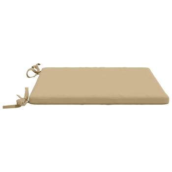 4-teilige Sitzkissen SOEST 4 stk. 100 % Polyester Beige
