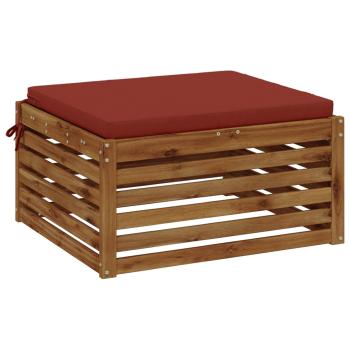 1-teiliges Sitzkissen SOEST 100 % Polyester Rot 80 x 80 x 5 cm