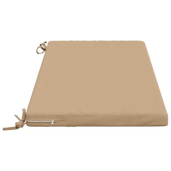 Bankkissen SOEST 100 % Polyester Sand 120 x 50 x 5 cm