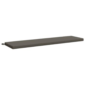Bankkissen SOEST 100 % Polyester Grau 150 x 40 x 5 cm