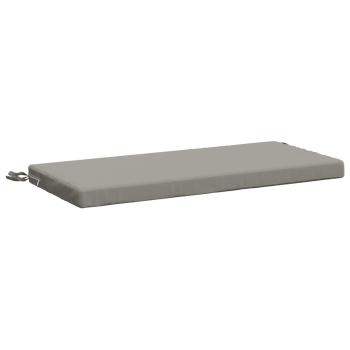 Bankkissen SOEST 100 % Polyester Grau 60 x 40 x 5 cm