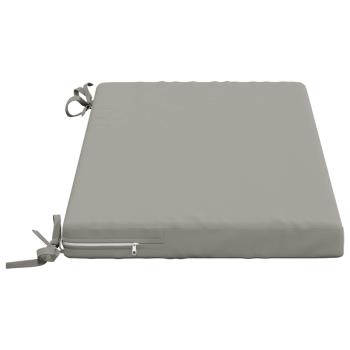 Bankkissen SOEST 100 % Polyester Grau 60 x 40 x 5 cm