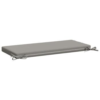 Bankkissen SOEST 100 % Polyester Grau 60 x 40 x 5 cm