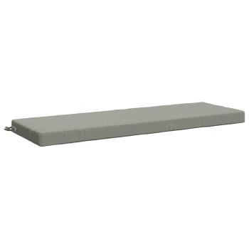 Bankkissen SOEST 100 % Polyester Grau 140 x 50 x 8 cm