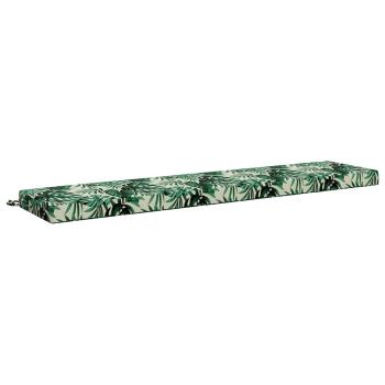 Bankkissen SOEST 100 % Polyester Blattmuster 170 x 40 x 8 cm