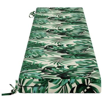 Bankkissen SOEST 100 % Polyester Blattmuster 170 x 40 x 8 cm