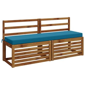 Bankkissen SOEST 100 % Polyester Himmelblau 140 x 40 x 8 cm