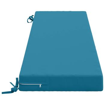Bankkissen SOEST 100 % Polyester Himmelblau 140 x 40 x 8 cm