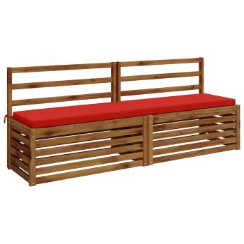 Bankkissen SOEST 100 % Polyester Rot 170 x 40 x 5 cm