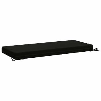 Bankkissen SOEST 100 % Polyester Schwarz 110 x 50 x 8 cm