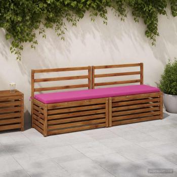 ARDEBO.de - Bankkissen SOEST 100 % Polyester Rosa 170 x 40 x 5 cm