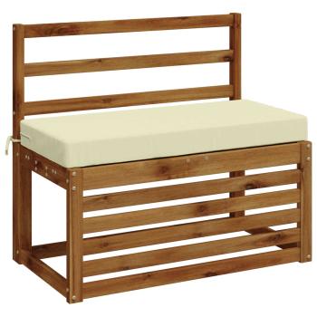 Bankkissen SOEST 100 % Polyester Creme 60 x 40 x 8 cm