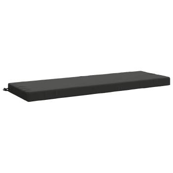 Bankkissen SOEST 100 % Polyester Anthrazit 150 x 50 x 8 cm