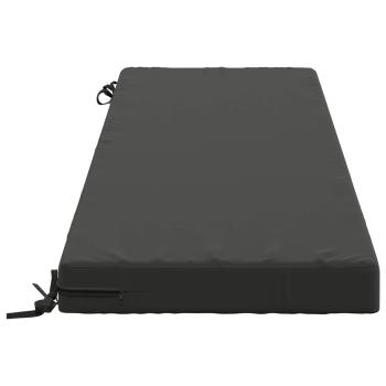 Bankkissen SOEST 100 % Polyester Anthrazit 150 x 50 x 8 cm