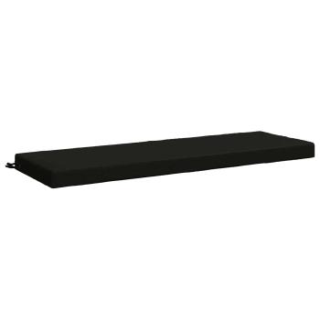 Bankkissen SOEST 100 % Polyester Schwarz 150 x 50 x 8 cm