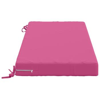 Bankkissen SOEST 100 % Polyester Rosa 120 x 50 x 8 cm
