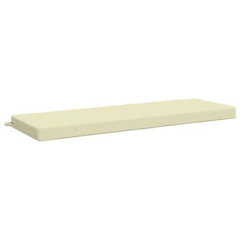 Bankkissen SOEST 100 % Polyester Creme 150 x 50 x 8 cm