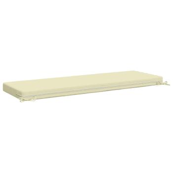 Bankkissen SOEST 100 % Polyester Creme 150 x 50 x 8 cm