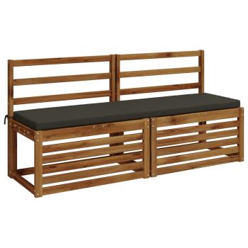 Bankkissen SOEST 100 % Polyester Anthrazit 150 x 40 x 5 cm