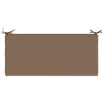 Bankkissen SOEST 100 % Polyester Taupe 110 x 50 x 5 cm