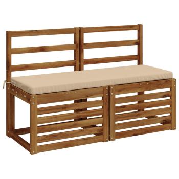 Bankkissen SOEST 100 % Polyester Creme 110 x 40 x 5 cm
