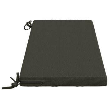 Bankkissen SOEST 100 % Polyester Anthrazit 110 x 40 x 5 cm
