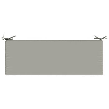 Bankkissen SOEST 100 % Polyester Grau 120 x 40 x 8 cm