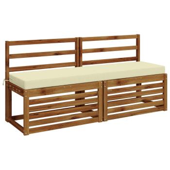 Bankkissen SOEST 100 % Polyester Creme 160 x 40 x 8 cm