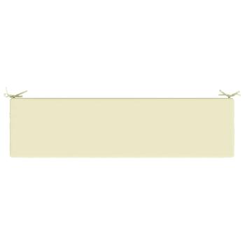 Bankkissen SOEST 100 % Polyester Creme 160 x 40 x 8 cm