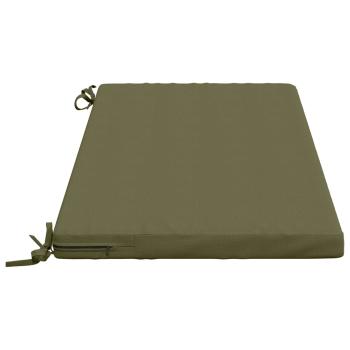 Bankkissen SOEST 100 % Polyester Olivgrün 120 x 50 x 5 cm