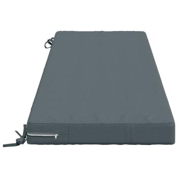 Bankkissen SOEST 100 % Polyester Blau 140 x 50 x 8 cm