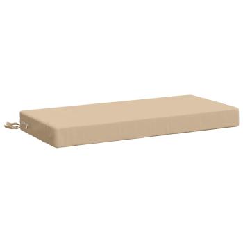 Bankkissen SOEST 100 % Polyester Creme 80 x 40 x 8 cm