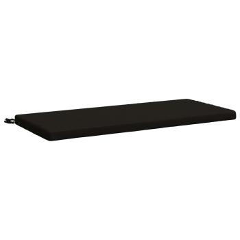 Bankkissen SOEST 100 % Polyester Schwarz 120 x 50 x 5 cm